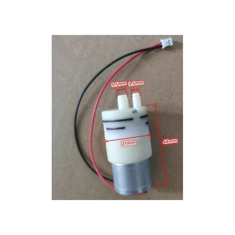 Pompe à eau pour distributeur automatique de savon, 27x48mm 3V à 3.7V