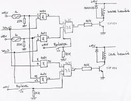 Schéma électronique à main levée