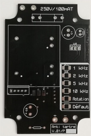 Carte PCB noire